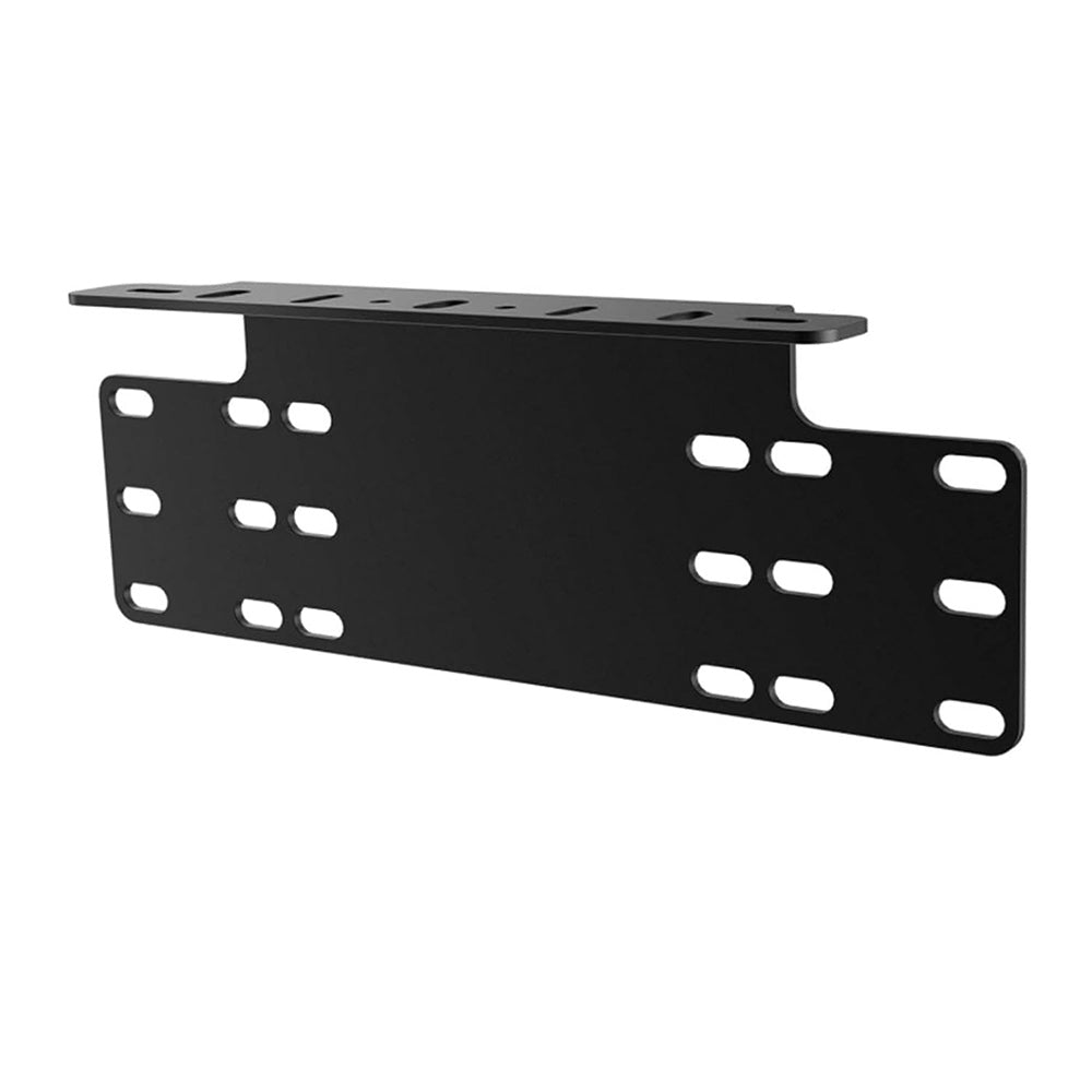 Universal Auxiliary Light Bracket License Plate Mount Metal for Jeep SUV Pickup Truck