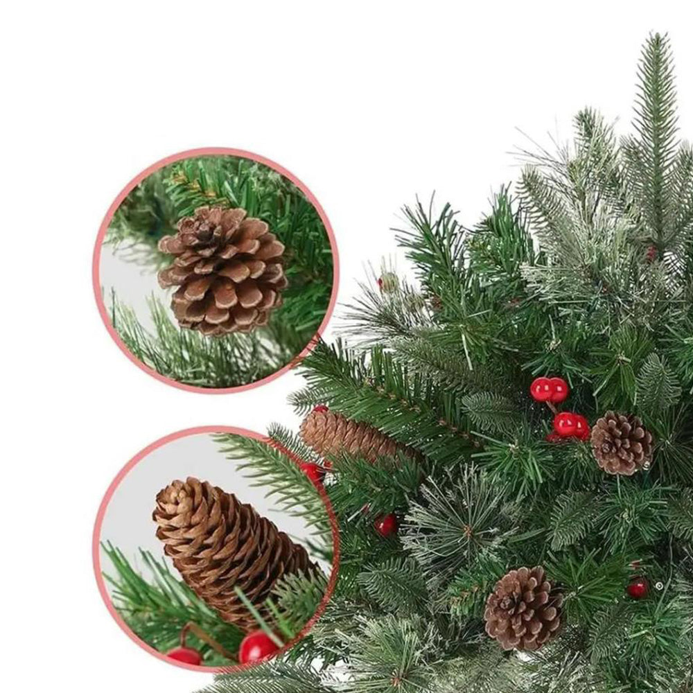 Artificial Christmas Tree with Light Xmas Decorations with Stand