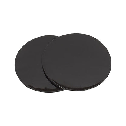 2Pcs Gym Training Fitness Exercise Glider Slide Discs Core Slider Workout Black