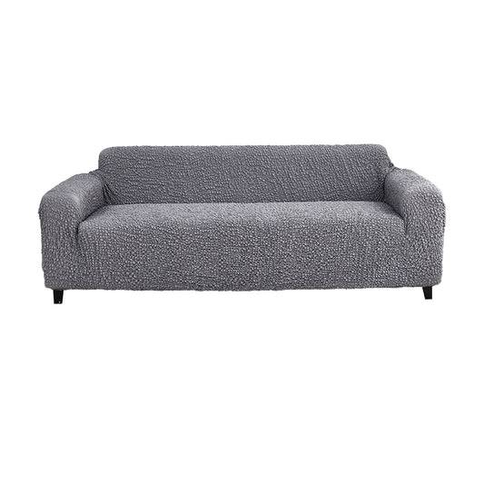Cloud Yarn Elastic Sofa Cover Full Coverage Couch Furniture Protector -Grey