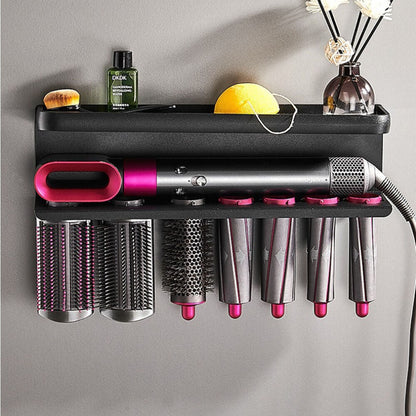 Wall Mounted Storage Holder for Dyson Airwrap Curling Iron Bracket Stand