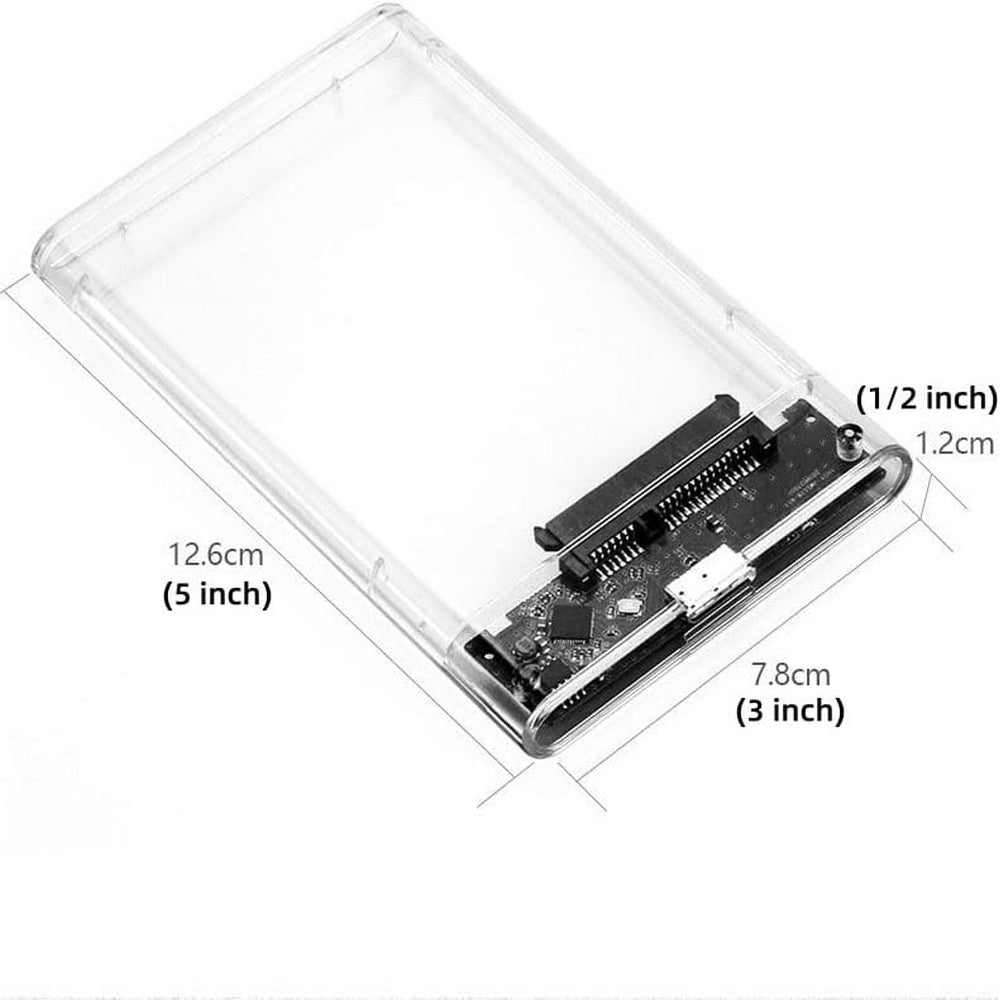 Hard Drive Enclosure USB 3.0 To SATA 2.5inch External HDD SSD Case Disk