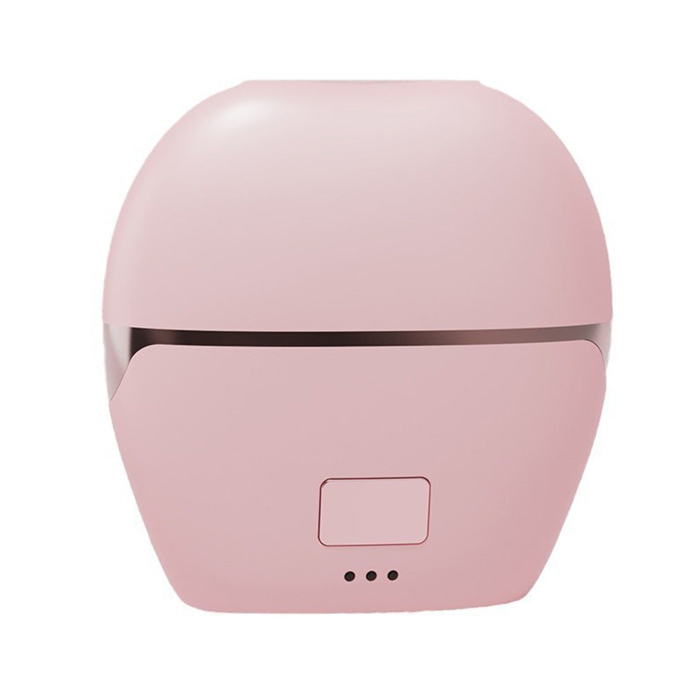 Rechargeable Portable Mini Straight Hair Comb-Pink