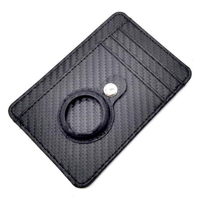 For Apple Airtag Wallet PU Leather Credit Card RFID Blocking Money Holder Cover Case