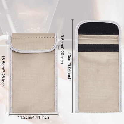 3Pcs Faraday Phone Pouch Jammer Signal Blocker RFID Cell WiFi Faraday Bags