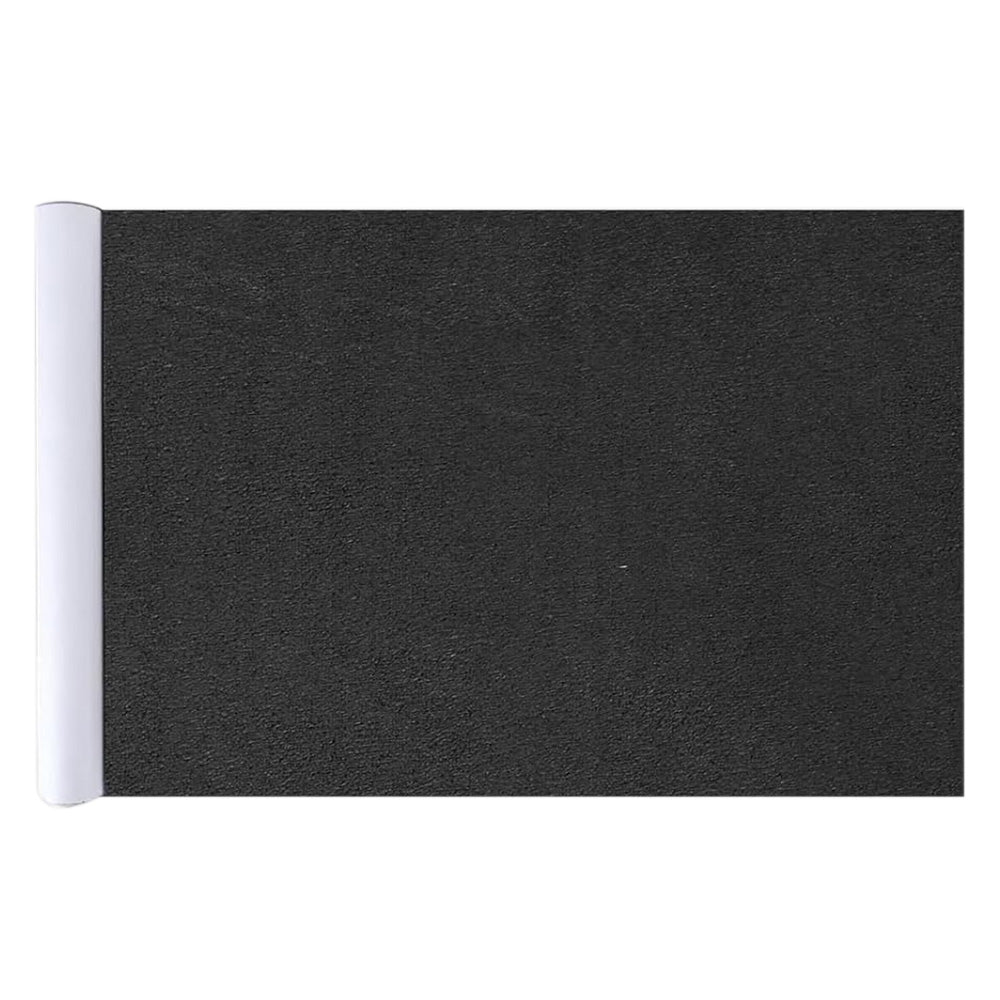 Self-Adhesive Faux Suede Repair Patch for Car Interior Door Panels Center Console-Black