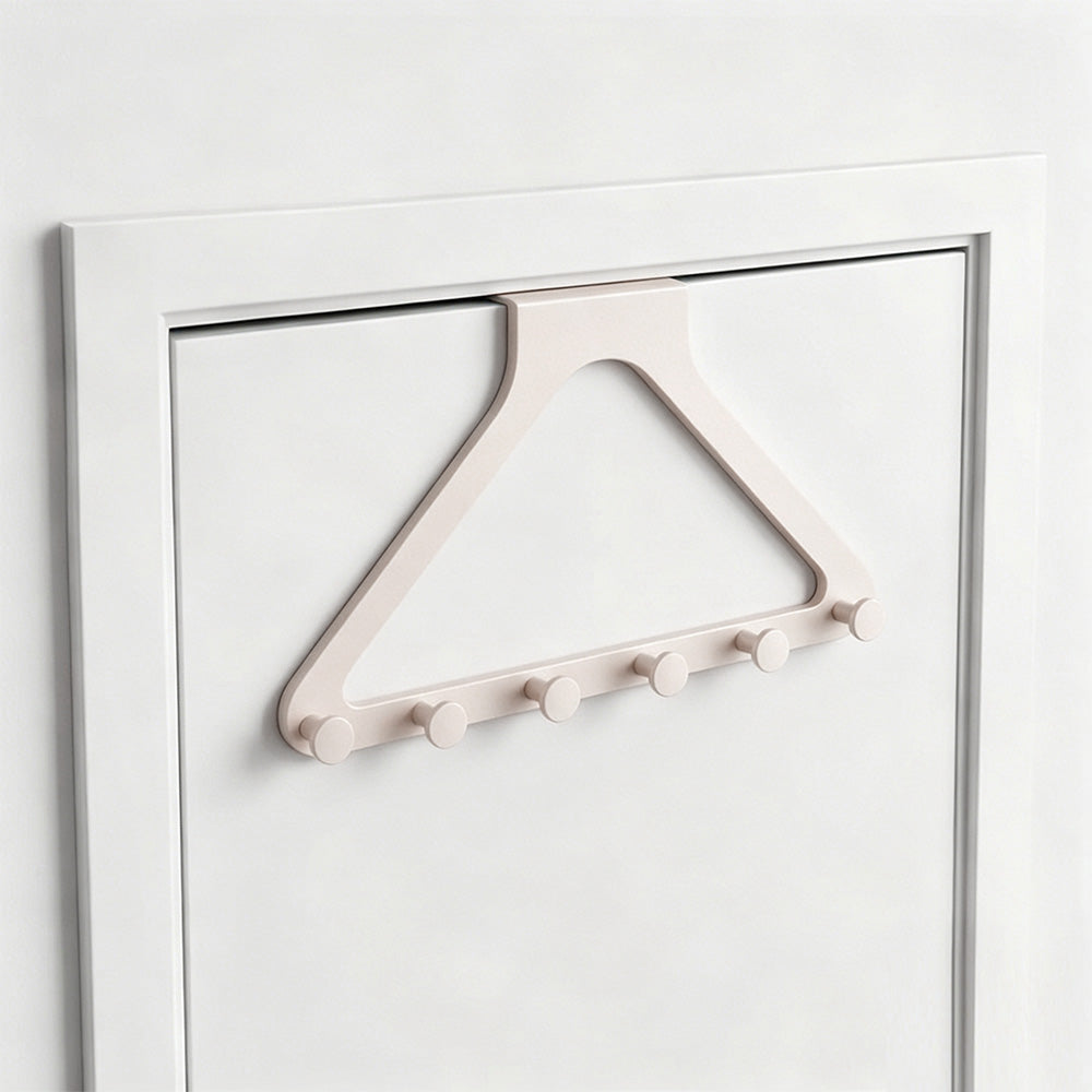 Over The Door Hook Rack Heavy Duty Door Back Hanging Hook Storage Organizer No Drill