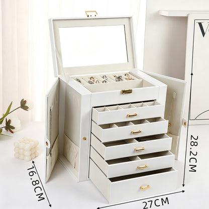 6 Layer Large Capacity Jewelry Box