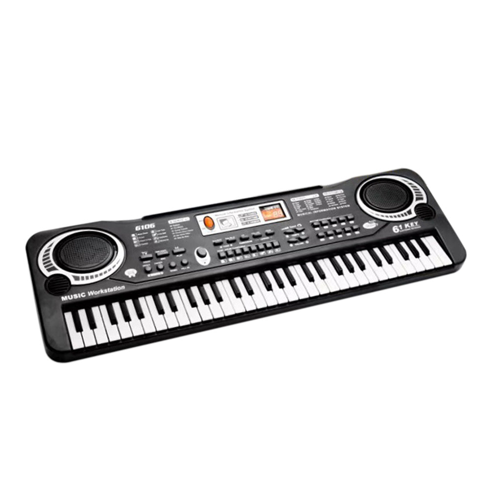 61 Keys Electric Piano Music Keyboard For Kids Beginner With Microphone