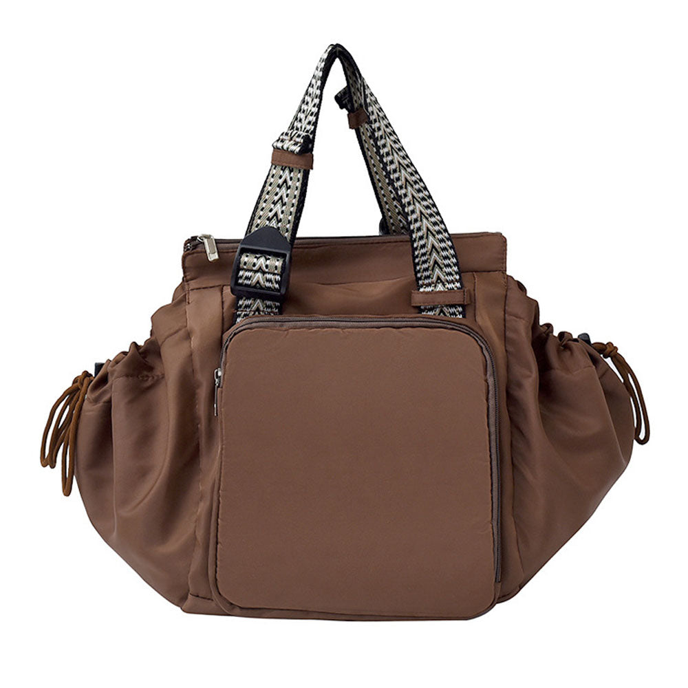 3 in 1 Convertible Travel Tote Bag- Coffee