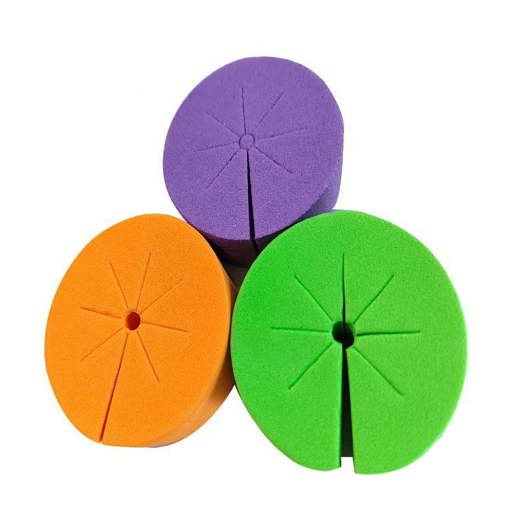100 Pack EVA Hydroponic Growing Sponge Foam Plugs