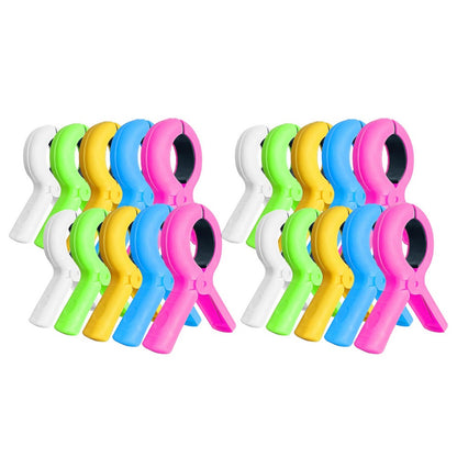 20Pcs Large Beach Towel Clips for Beach Chairs Towel Holder Beach Accessories
