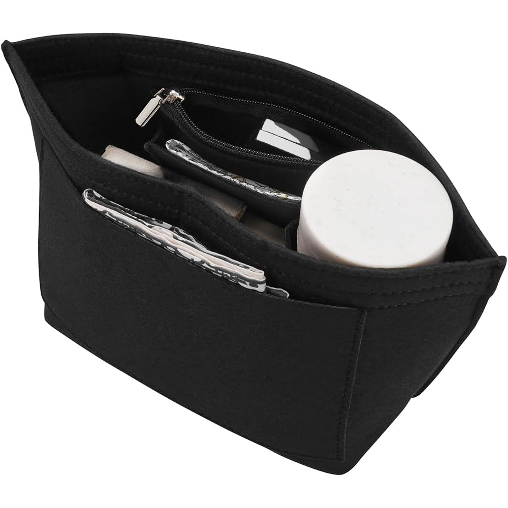 Felt Purse Organizer Insert -Black