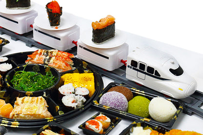 Conveyor Belt Rotating Sushi Toy Electric Revolving Sushi Train Set