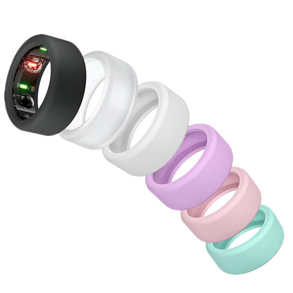 6 Pack Silicone Ring Protector Cover Compatible for Oura Ring Gen3