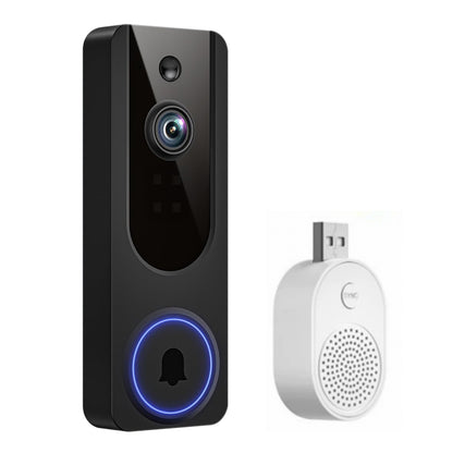 1080p WiFi Video Doorbell Camera AI Human and Motion Detection Outdoor Surveillance