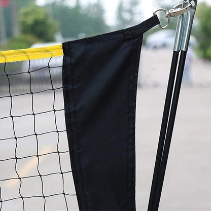 Portable Badminton Net Set Easy-Setup Ball Game Net Stand for Outdoor