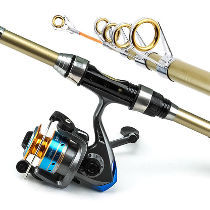 Sea Fishing Rod Combo Kit with Lures