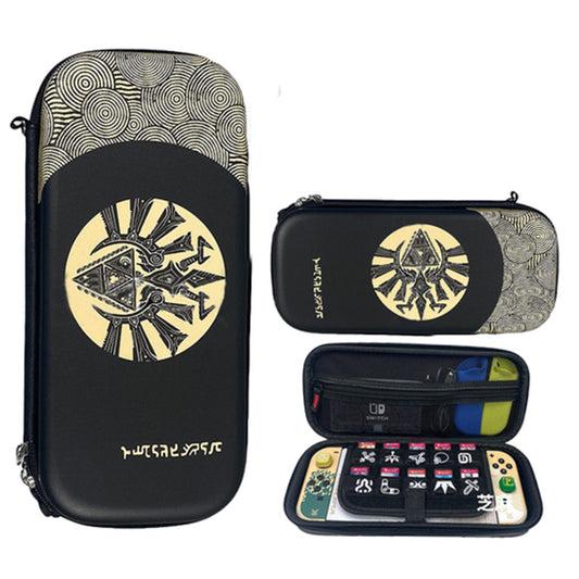 Theme Portable Hard Shell with 10 Game Card Slots for Switch -Black