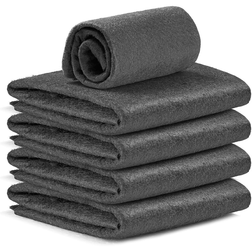 5 Piece Thick Streak Free Cleaning Cloths for  Windows Glass Mirrors