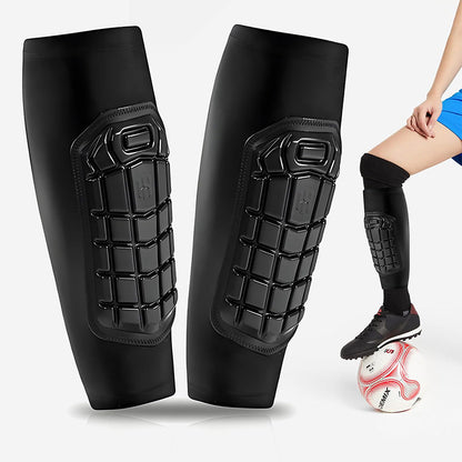 Pair of Soccer Shin Guards Leg Protective Sleeves for Sports