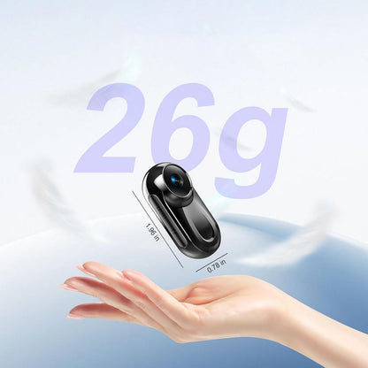 1080P Mini Body Camera Mini Body Camera for Traveling and Motorcycle-black