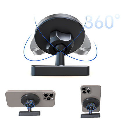 Magnetic Golf Cart Phone Holder 360 Degrees Rotation Golf Accessories