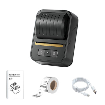 Bluetooth Label Maker Machine with Tape Roll Inkless Labeler Sticker Printer for Home Office