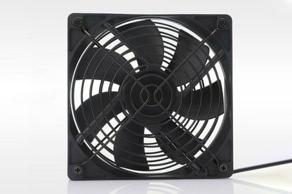 USB Cooling Fan with Speed Controller for Computer Case PC CPU Case DC 5V Office Use-Fans drag in two