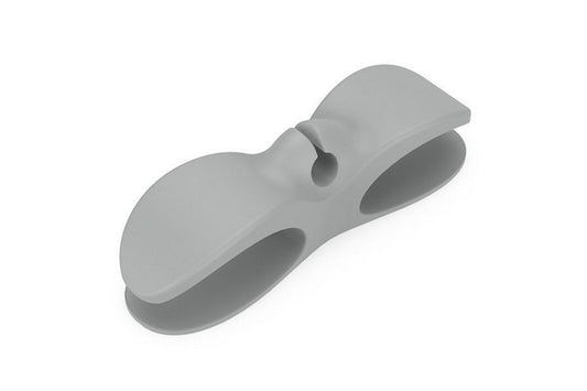 Self Adhesive Small Appliances Cord Wraps Kitchen Cord Organizer Electrical Appliance Holder-Grey