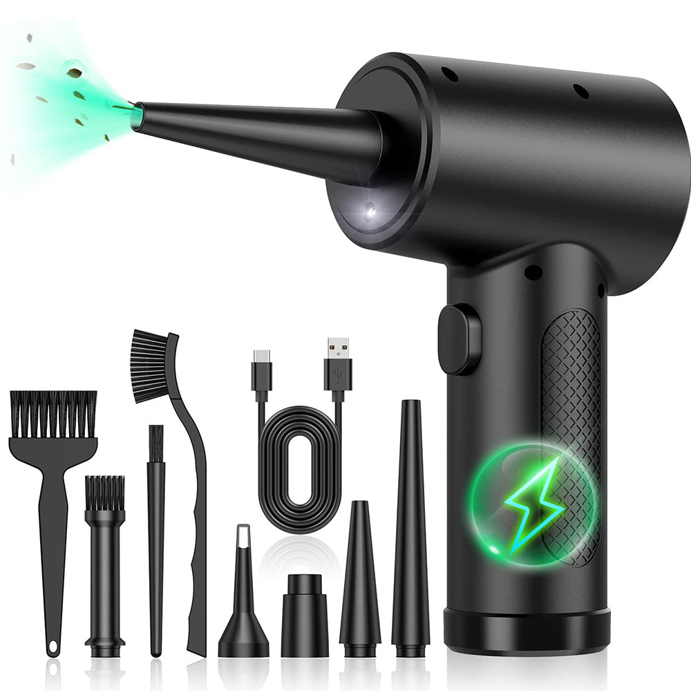 Cordless Electric Air Duster ââ‚?51000RPM Handheld Blower for PC Cleaning