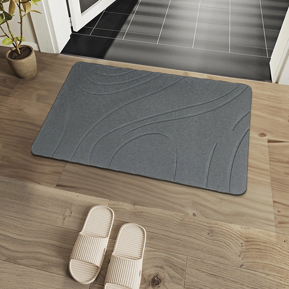 Diatomaceous Earth Shower Mat Quick Drying Floor Mat