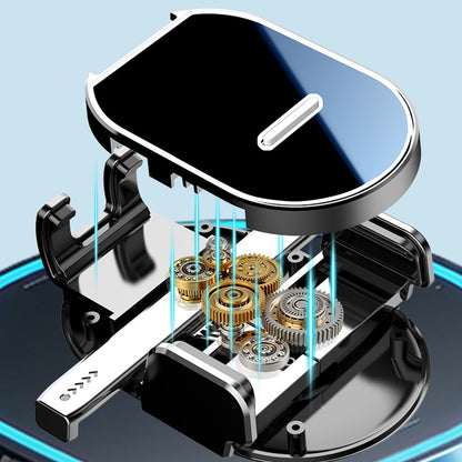 Car Phone Holder Dashboard Suction Cup One Key Clamp Design