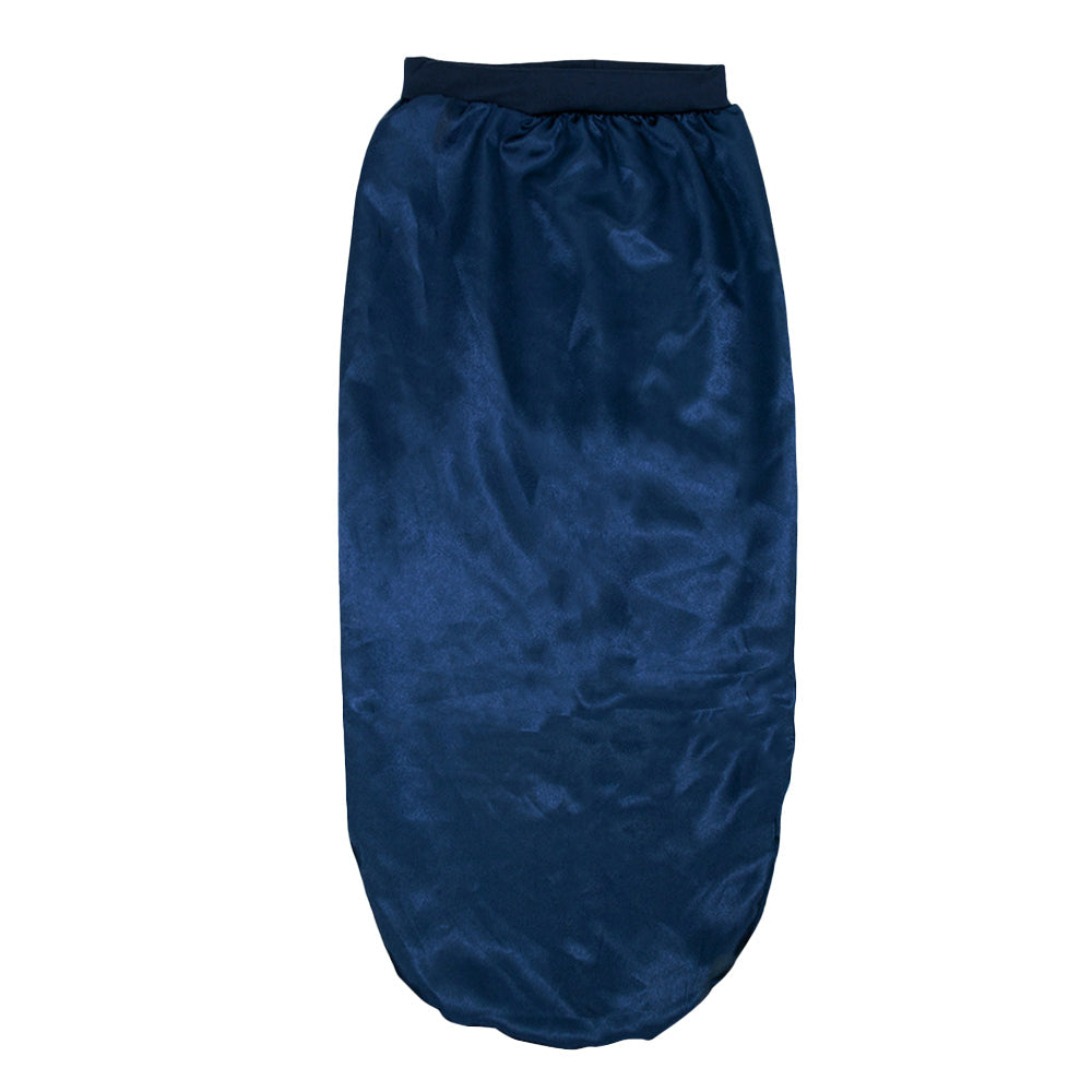 Satin Women's Sleep Hair Hat Care Sleeping Bonnet Night Cap Blue