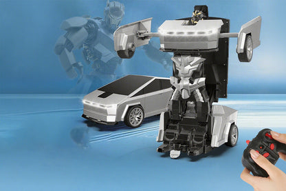 Transform Remote Control Cars Cyber Truck Remote Control Car with Light Effect-Tesla