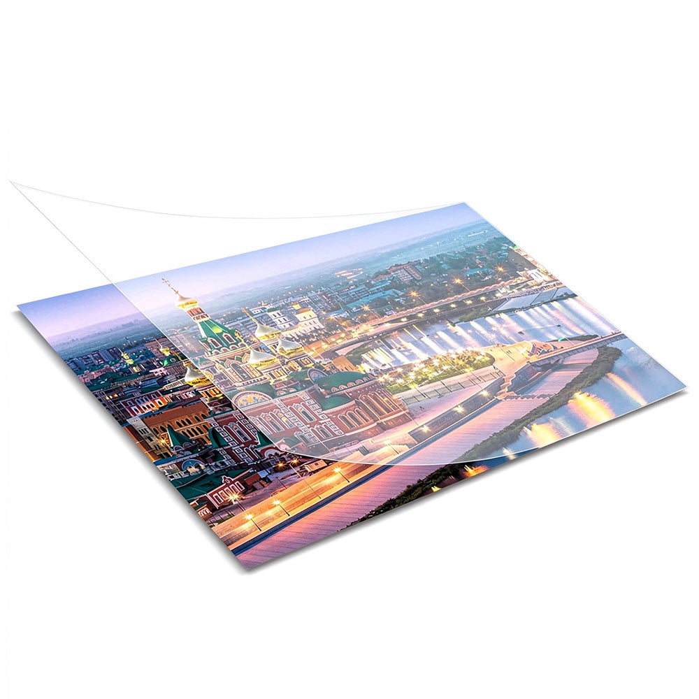 50 Self Adhesive Cold Laminating Sheets for Photos and Documents