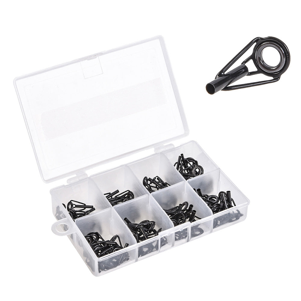 80PCS Set Fishing Rod Tip Repair Tools for Freshwater Saltwater Fishing