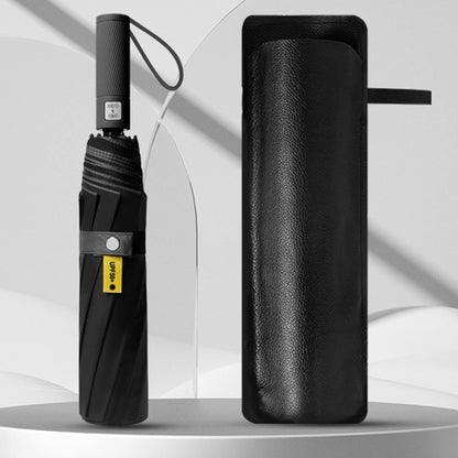 Portable Windproof Folding Umbrella -Black