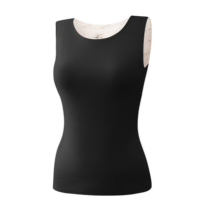 Fall Winter Warm Baselayer Top-Black