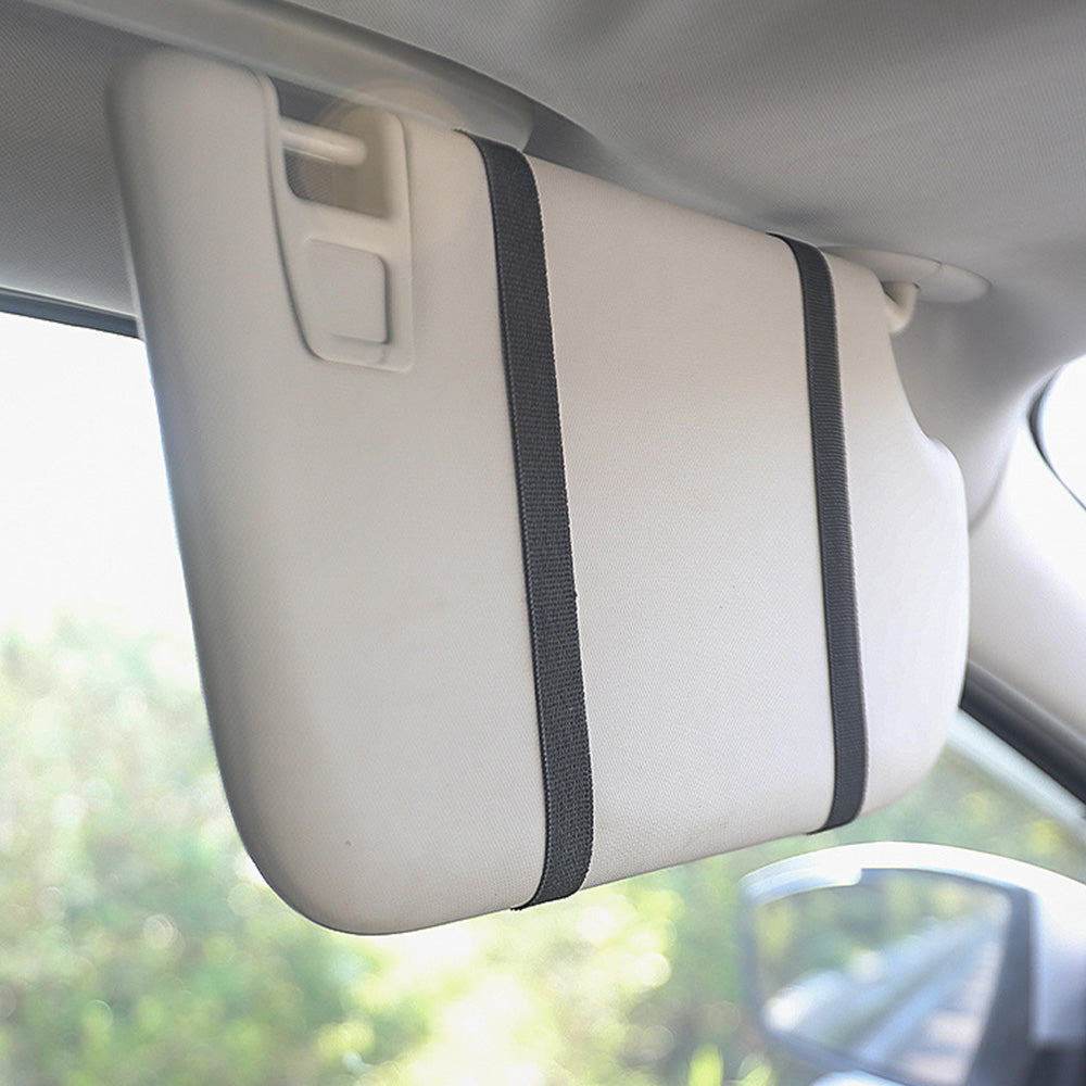 2Pcs Car Sun Visor Vanity Mirror with Lights 5X Magnification Makeup Mirror for SUV Truck