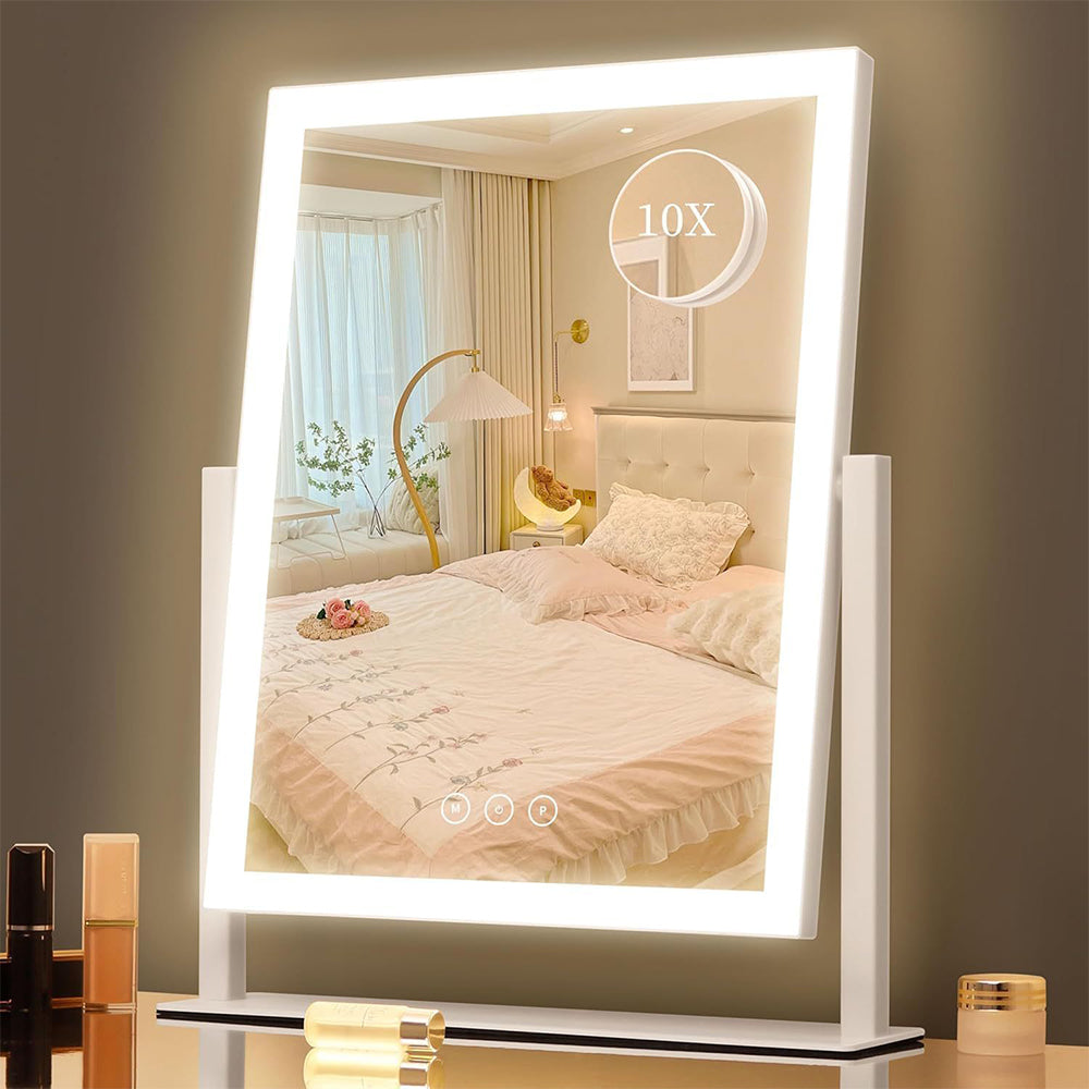 10X Magnifying LED Makeup Mirror