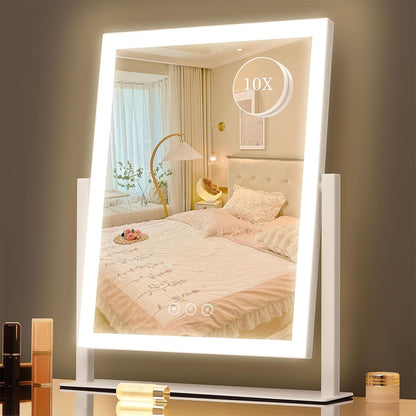 10X Magnifying LED Makeup Mirror