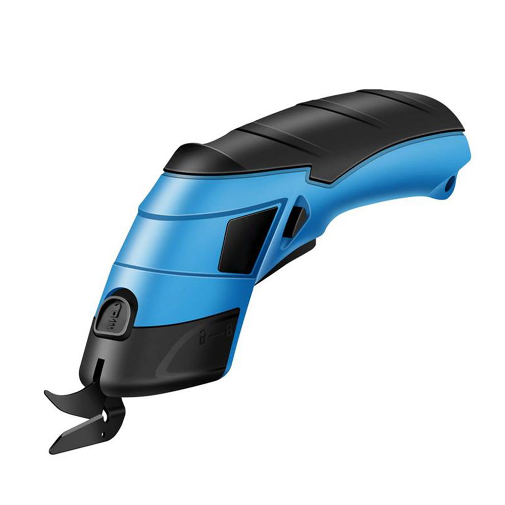 Cordless Electric Scissors for Fabric Cardboard Box Rechargeable Electric Cutter for Crafts Leather