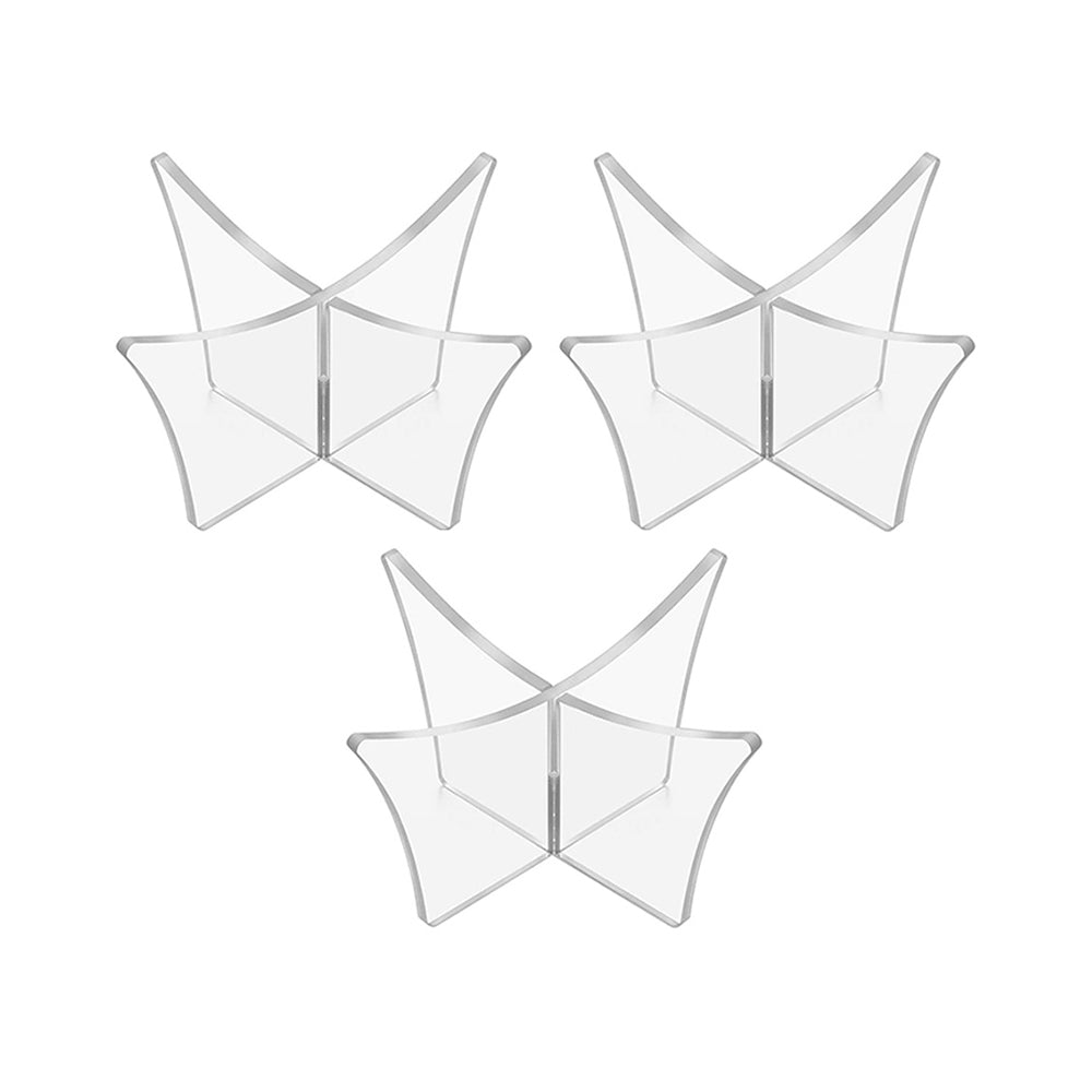 3Pcs Acrylic Ball Stand Display Rack Holder Basketball Football Soccer Ball Support Base