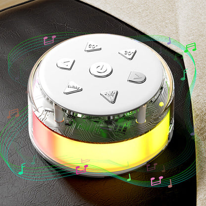Portable White Noise Machine for Sleeping with Night Light Bluetooth Speaker & Sleep Timer