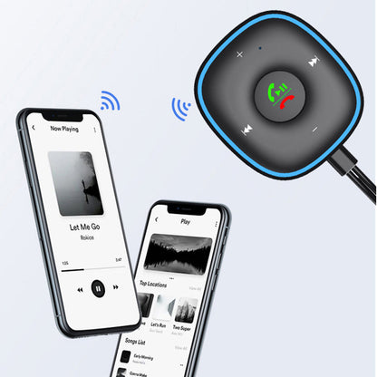 Bluetooth 5.3 AUX Car Adapter Multifunctional USB Powered Bluetooth Receiver for Car Music/Hands-Free Calls/Stereo Audio
