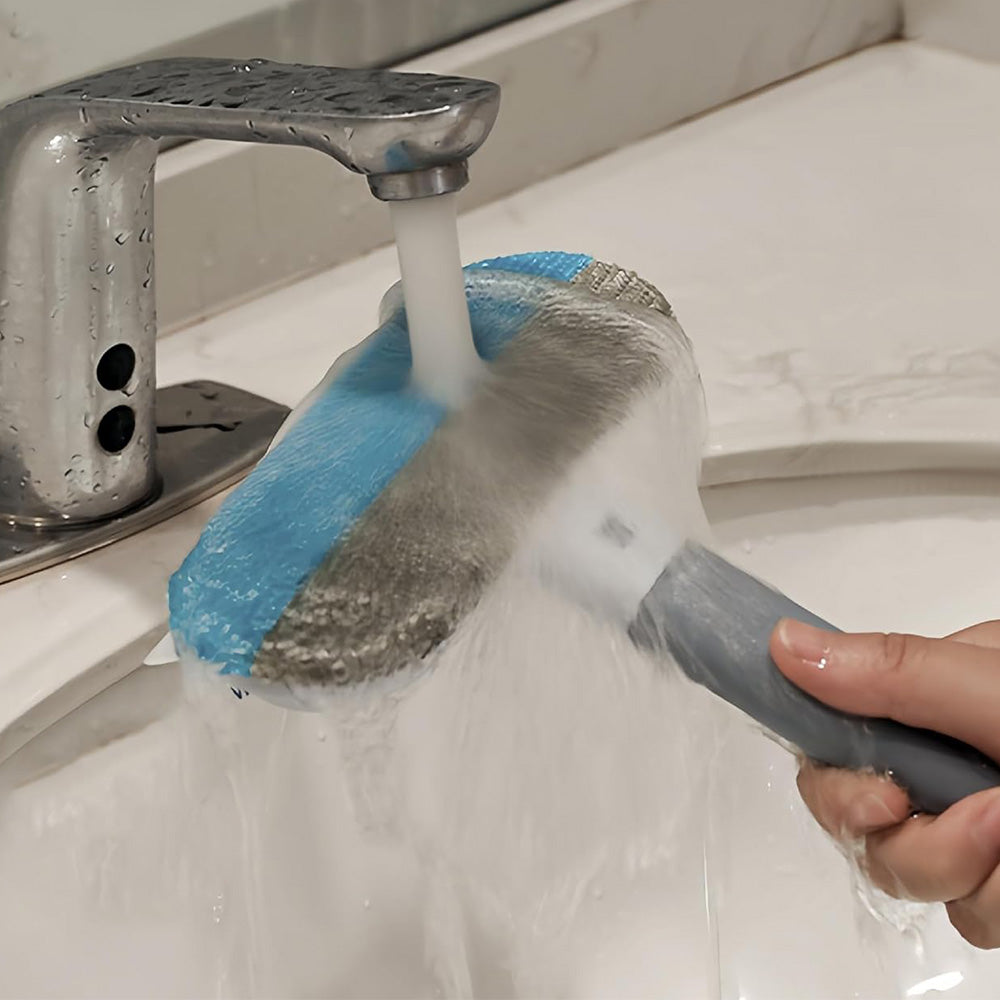 2Pcs Set Pet Hair Removers for Furniture Reusable Hair Brush for Carpets Bedding