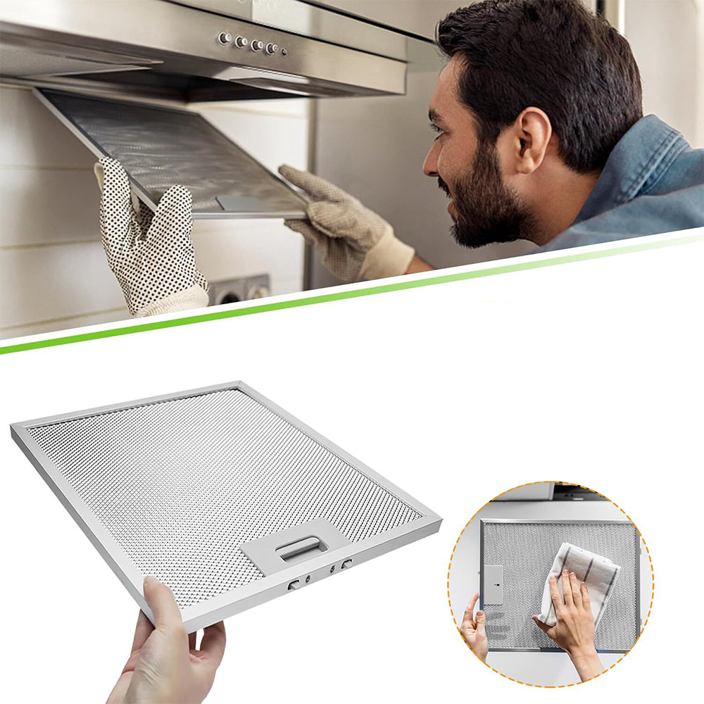 3 Pack 5-Layer Aluminum Range Hood Filter Mesh Replacement