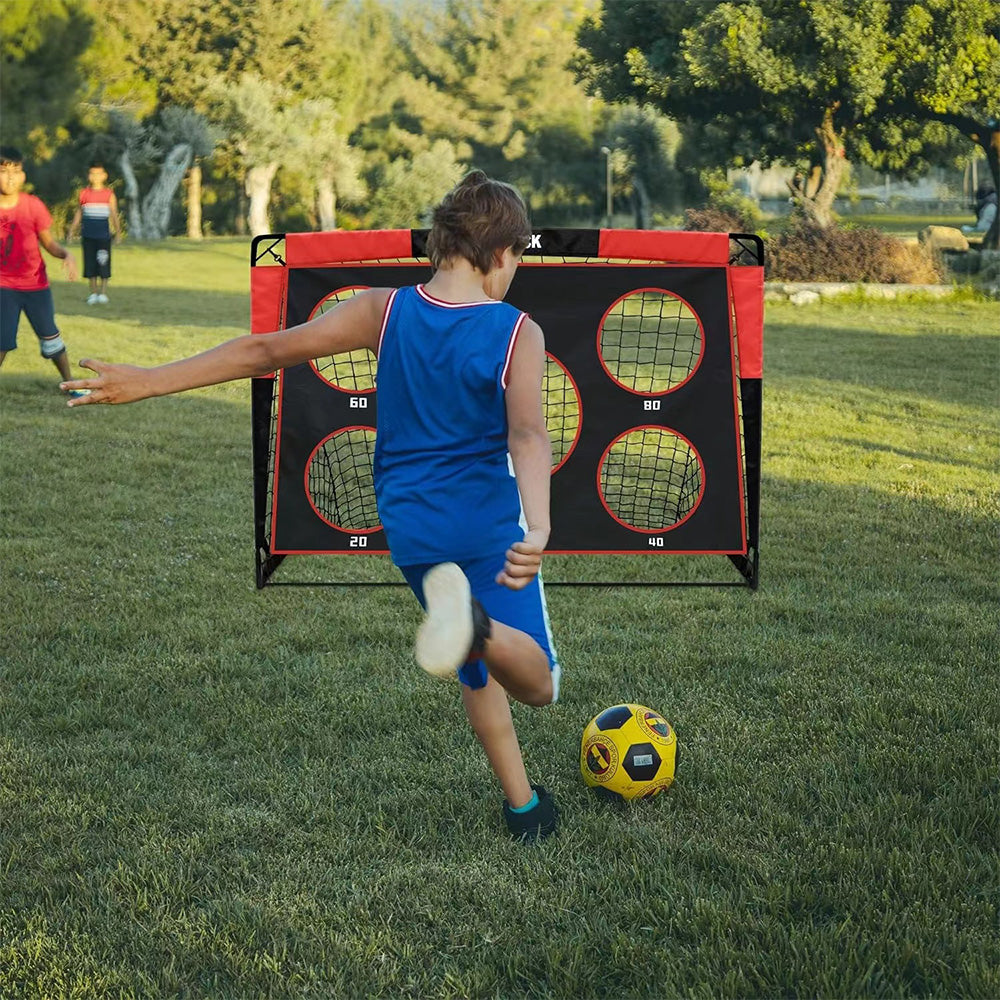 Portable Soccer Goal Set for Backyard Pop Up Soccer Net Training Equipment