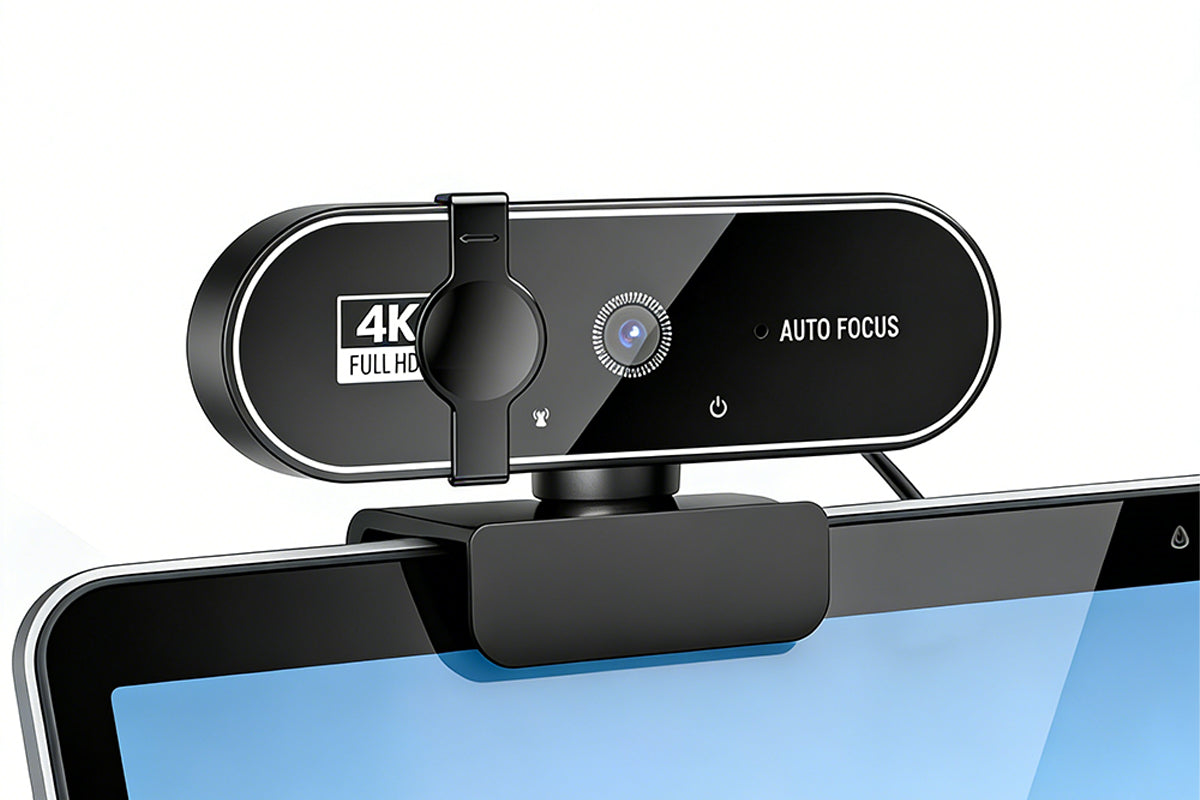 4K Webcam Video Camera for PC Laptop